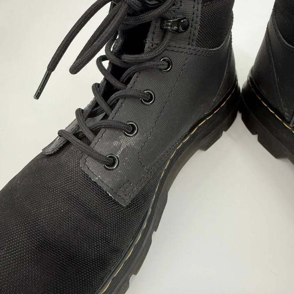 DR. MARTENS RAKIM UTILITY CHUKKA BOOTS Black Canvas Gorpcore Preppy SIZE Men 13